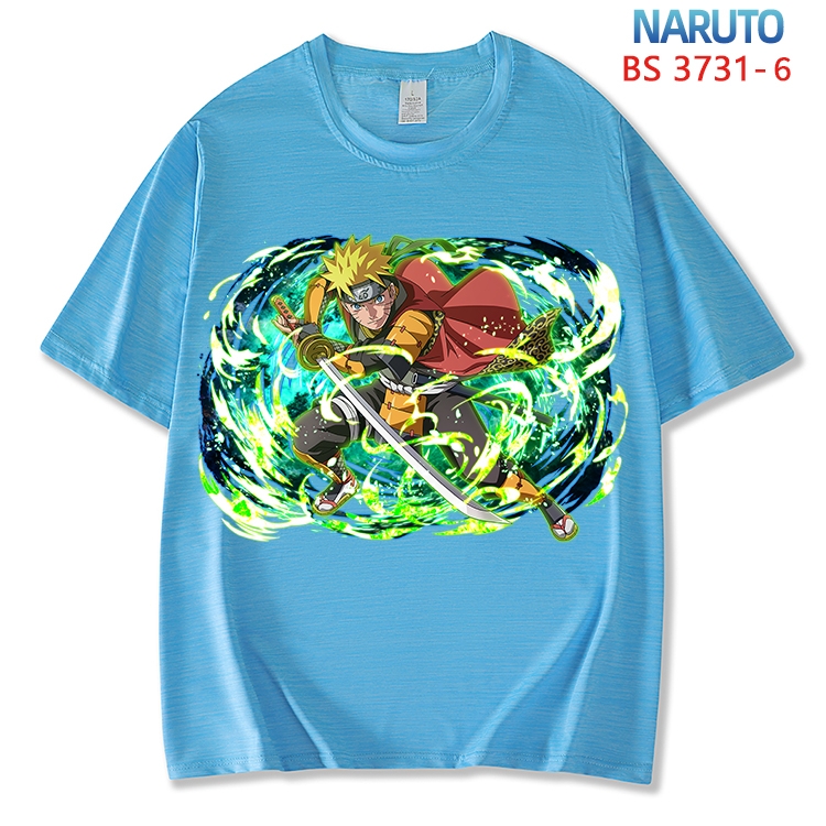 Naruto  ice silk cotton loose and comfortable T-shirt from XS to 5XL BS-3731-6