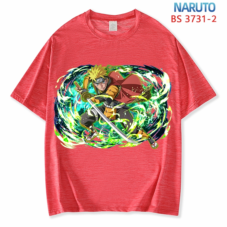 Naruto  ice silk cotton loose and comfortable T-shirt from XS to 5XL  BS-3731-2