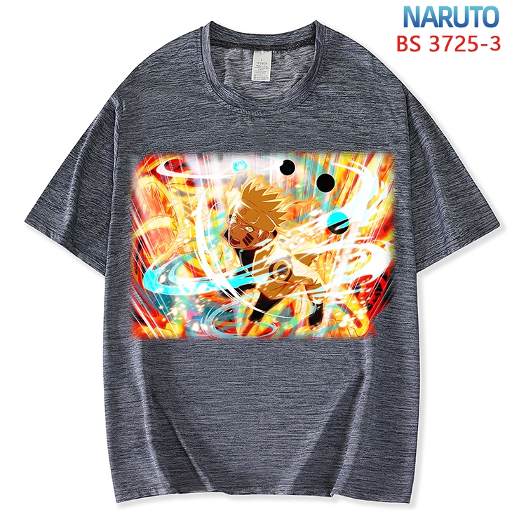 Naruto  ice silk cotton loose and comfortable T-shirt from XS to 5XL BS-3725-3