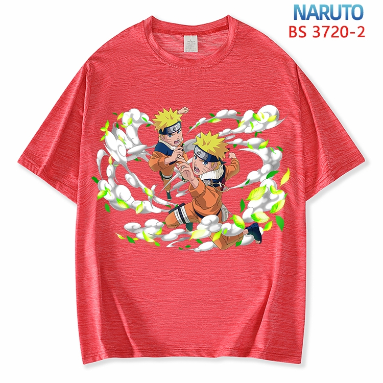 Naruto  ice silk cotton loose and comfortable T-shirt from XS to 5XL BS-3720-2