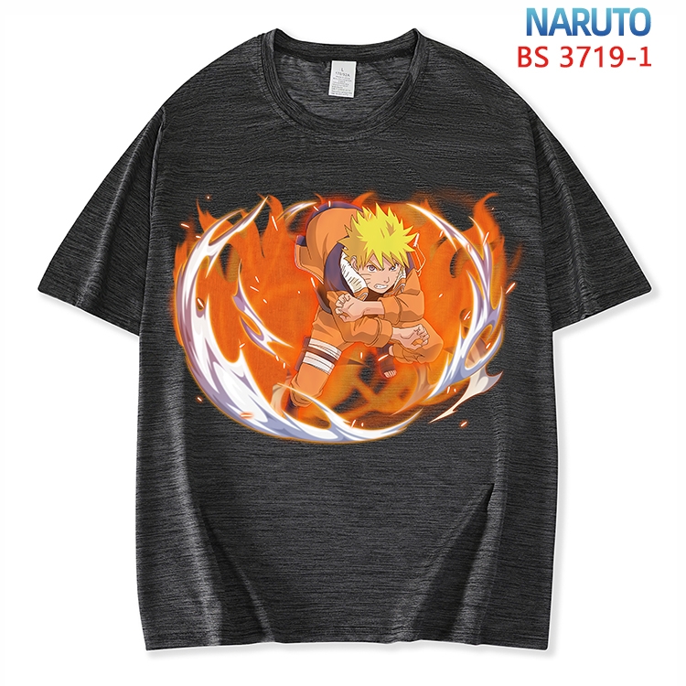 Naruto  ice silk cotton loose and comfortable T-shirt from XS to 5XL BS-3719-1
