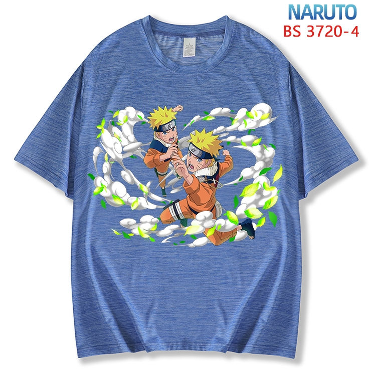 Naruto  ice silk cotton loose and comfortable T-shirt from XS to 5XL  BS-3720-4