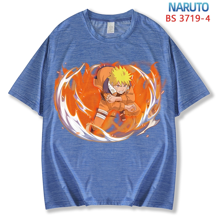 Naruto  ice silk cotton loose and comfortable T-shirt from XS to 5XL  BS-3719-4