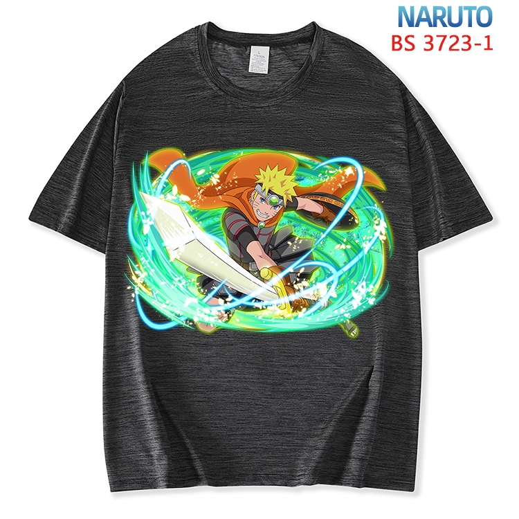 Naruto  ice silk cotton loose and comfortable T-shirt from XS to 5XL  BS-3723-1