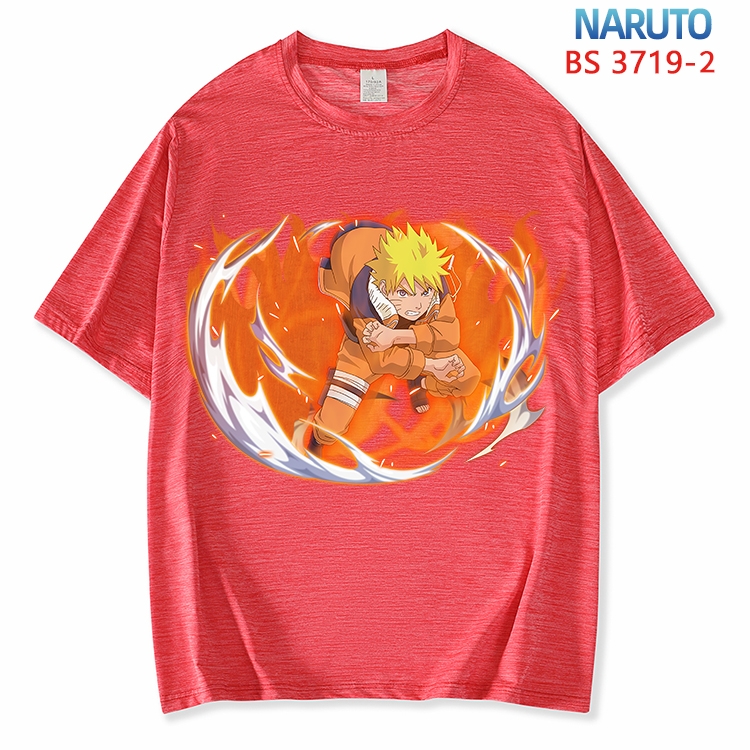 Naruto  ice silk cotton loose and comfortable T-shirt from XS to 5XL BS-3719-2