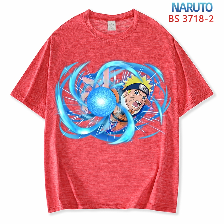 Naruto  ice silk cotton loose and comfortable T-shirt from XS to 5XL  BS-3718-2