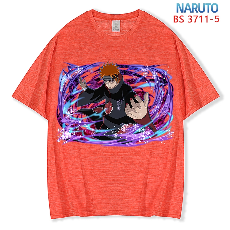 Naruto  ice silk cotton loose and comfortable T-shirt from XS to 5XL BS-3711-5