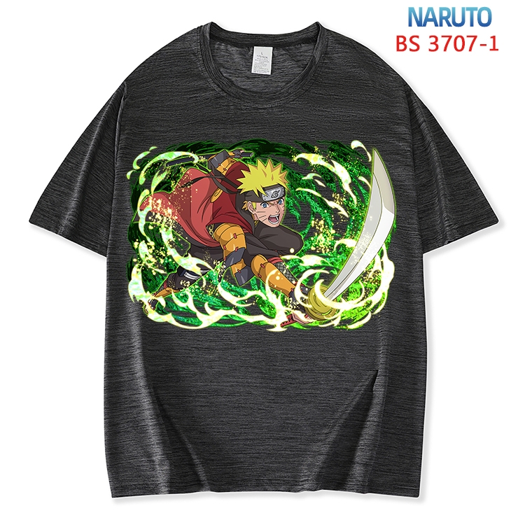 Naruto  ice silk cotton loose and comfortable T-shirt from XS to 5XL BS-3707-1