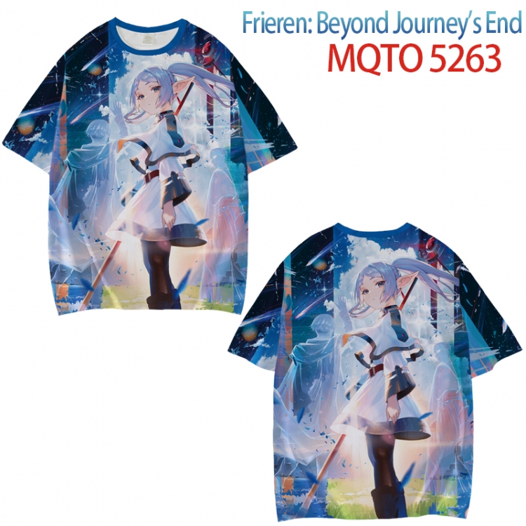 Frieren: Beyond Journey's End Full color printed short sleeve T-shirt from XXS to 4XL MQTO 5263