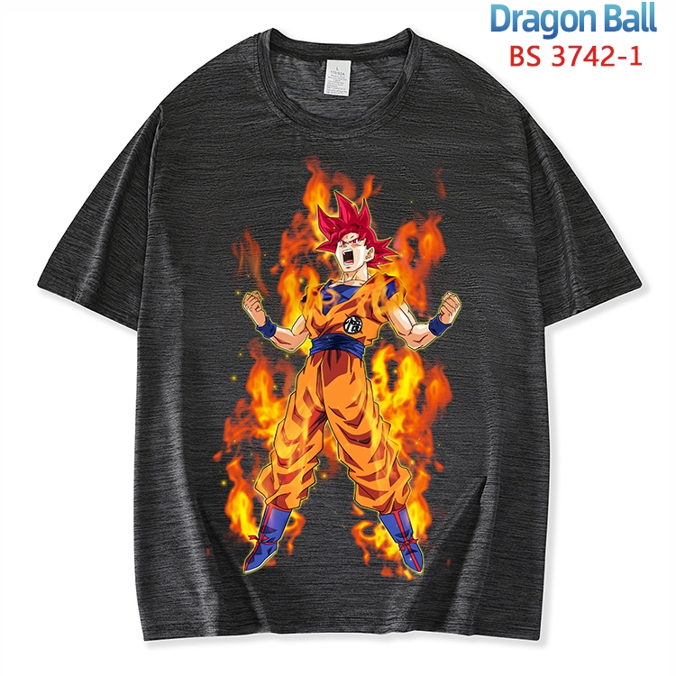 DRAGON BALL ice silk cotton loose and comfortable T-shirt from XS to 5XL BS-3742-1