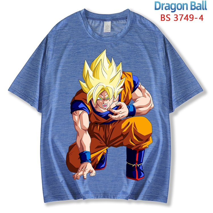 DRAGON BALL ice silk cotton loose and comfortable T-shirt from XS to 5XL  BS-3749-4