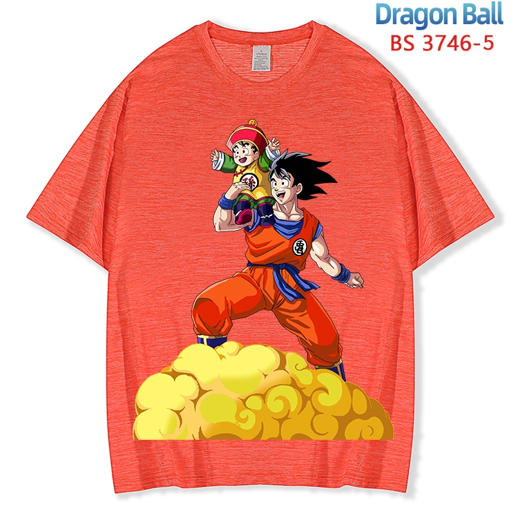 DRAGON BALL ice silk cotton loose and comfortable T-shirt from XS to 5XL BS-3746-5