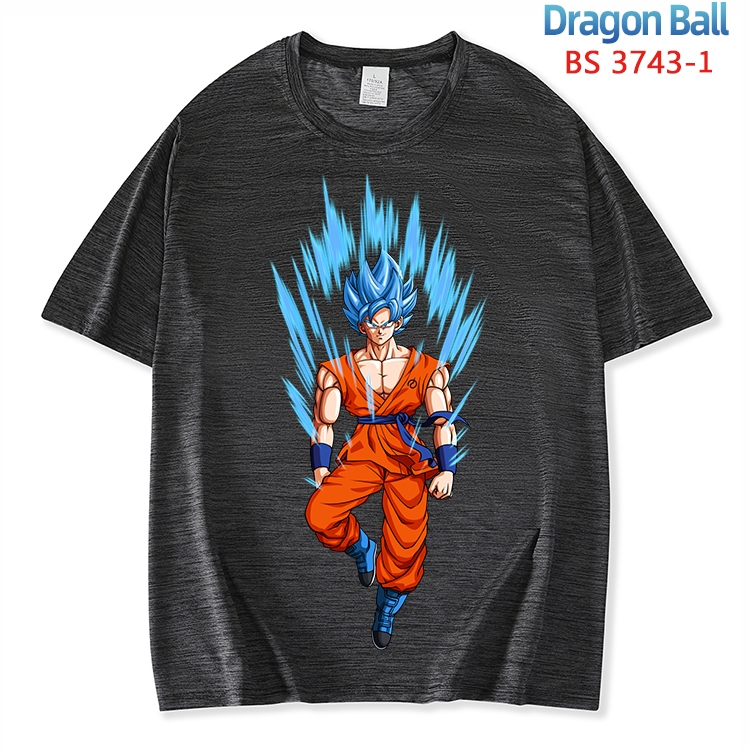 DRAGON BALL ice silk cotton loose and comfortable T-shirt from XS to 5XL BS-3743-1