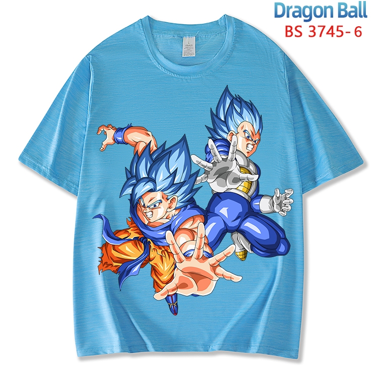 DRAGON BALL ice silk cotton loose and comfortable T-shirt from XS to 5XL BS-3745-6
