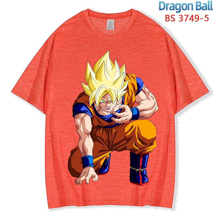 DRAGON BALL ice silk cotton loose and comfortable T-shirt from XS to 5XL BS-3749-5