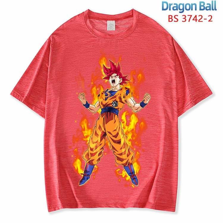 DRAGON BALL ice silk cotton loose and comfortable T-shirt from XS to 5XL  BS-3742-2