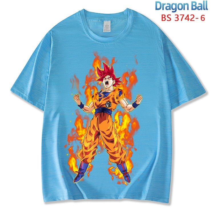 DRAGON BALL ice silk cotton loose and comfortable T-shirt from XS to 5XL  BS-3742-6