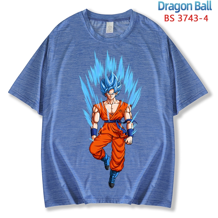 DRAGON BALL ice silk cotton loose and comfortable T-shirt from XS to 5XL BS-3743-4
