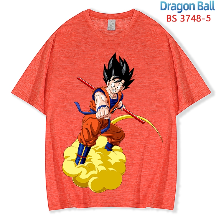 DRAGON BALL ice silk cotton loose and comfortable T-shirt from XS to 5XL  BS-3748-5