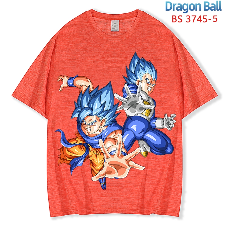 DRAGON BALL ice silk cotton loose and comfortable T-shirt from XS to 5XL BS-3745-5