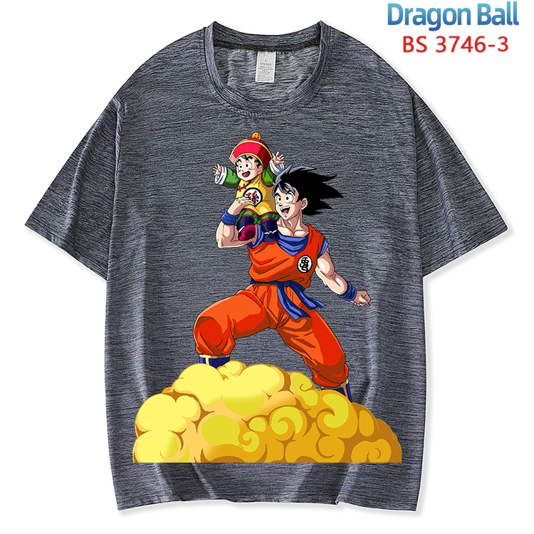 DRAGON BALL ice silk cotton loose and comfortable T-shirt from XS to 5XL BS-3746-3