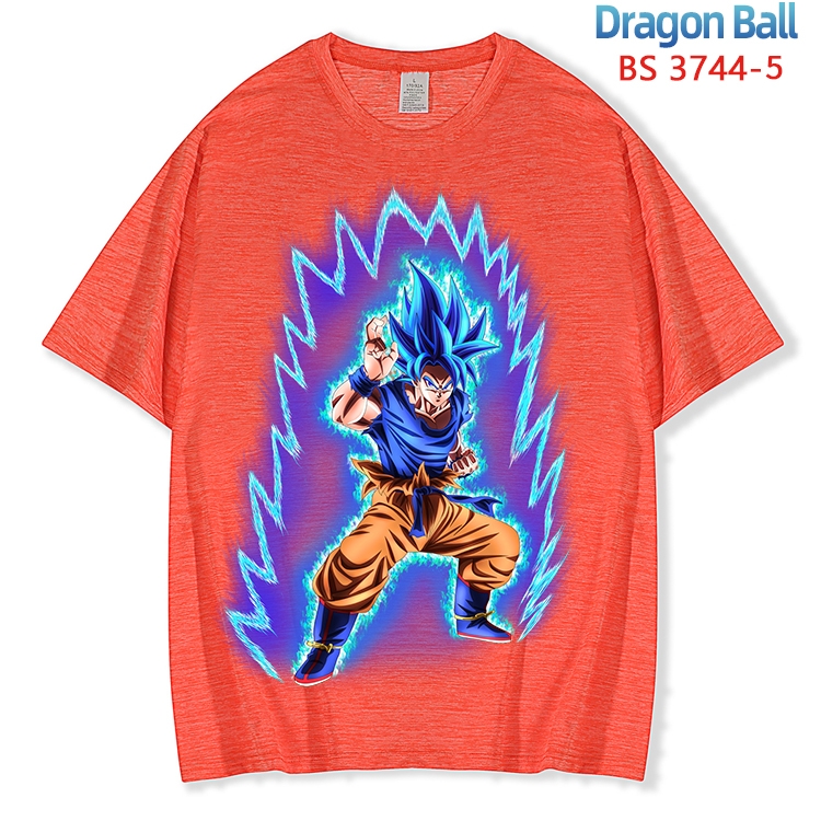 DRAGON BALL ice silk cotton loose and comfortable T-shirt from XS to 5XL BS-3744-5