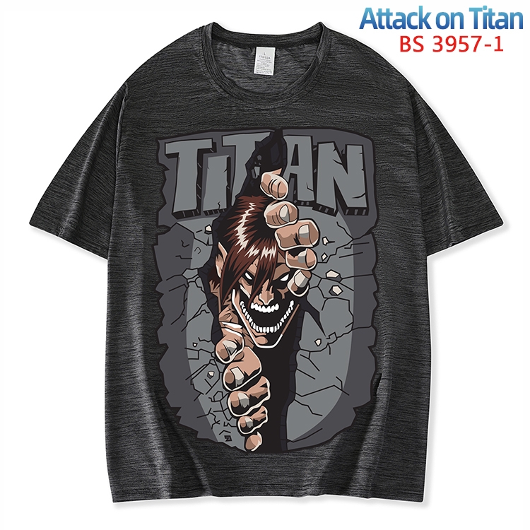 Shingeki no Kyojin ice silk cotton loose and comfortable T-shirt from XS to 5XL BS-3957-1