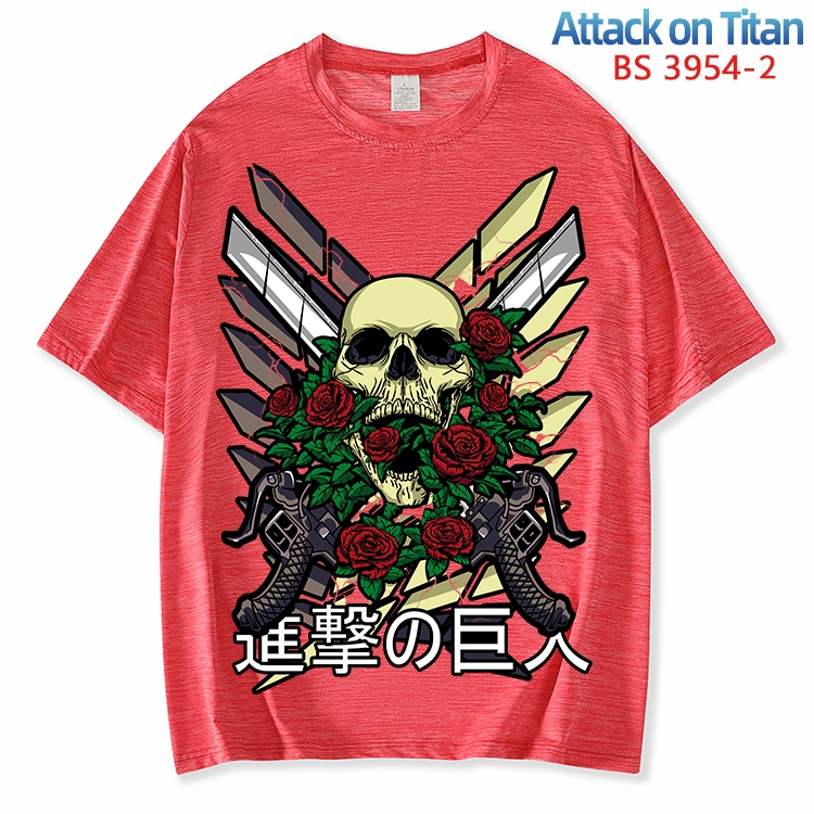 Shingeki no Kyojin ice silk cotton loose and comfortable T-shirt from XS to 5XL BS-3954-2