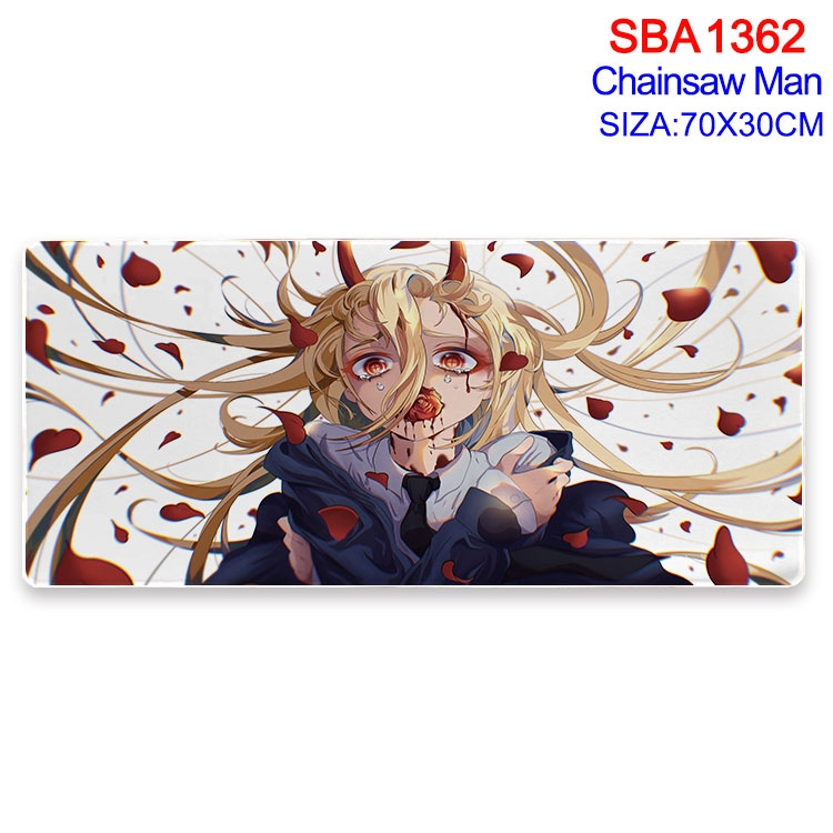 Chainsawman Animation peripheral locking mouse pad 70X30cm SBA-1362-2