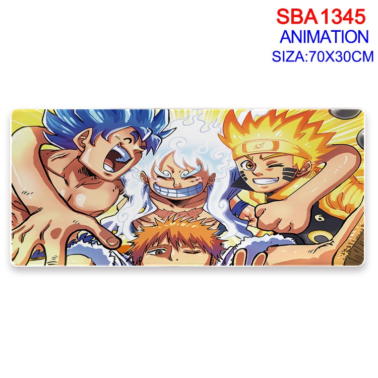 Animation peripheral locking mouse pad 70X30cm