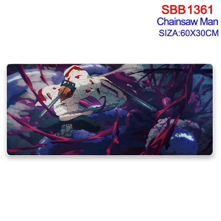 Chainsawman Animation peripheral locking mouse pad 60X30cm  SBB-1361-2