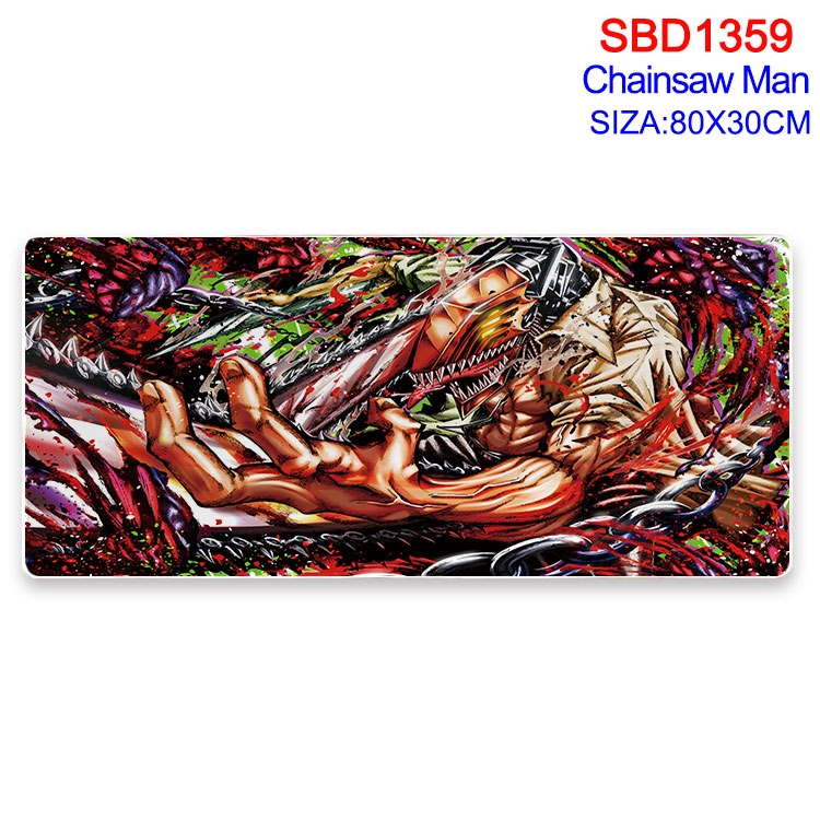 Chainsawman Animation peripheral locking mouse pad 80X30cm  SBD-1359-2