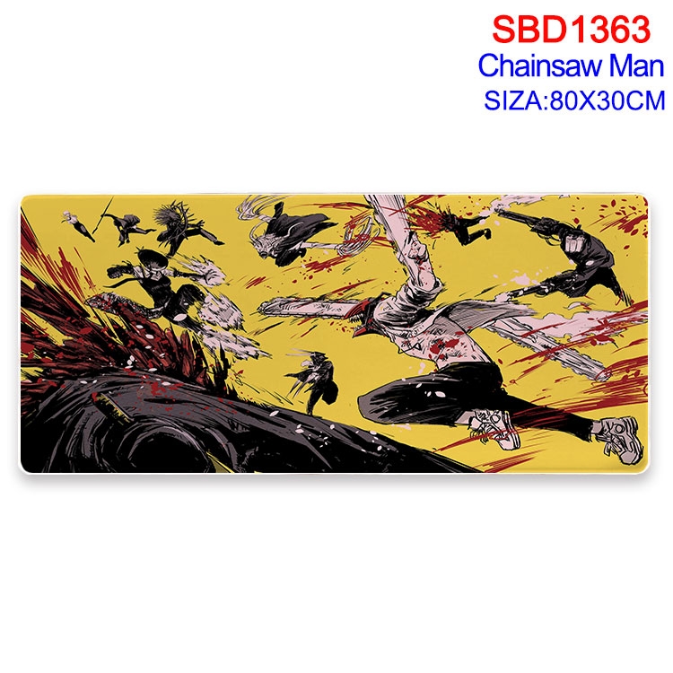 Chainsawman Animation peripheral locking mouse pad 80X30cm SBD-1363-2