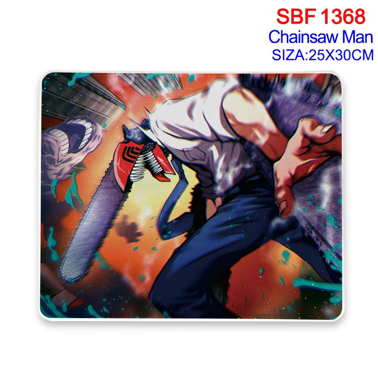 Chainsawman Anime peripheral edge lock mouse pad 25X30cm  SBF-1368-2