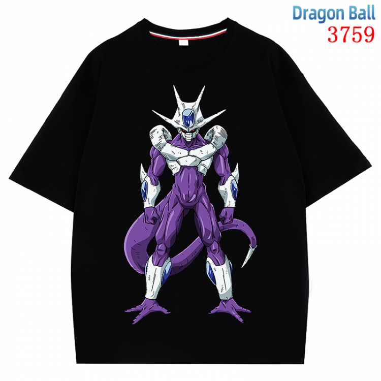 DRAGON BALL Anime Pure Cotton Short Sleeve T-shirt Direct Spray Technology from S to 4XL CMY-3759-2