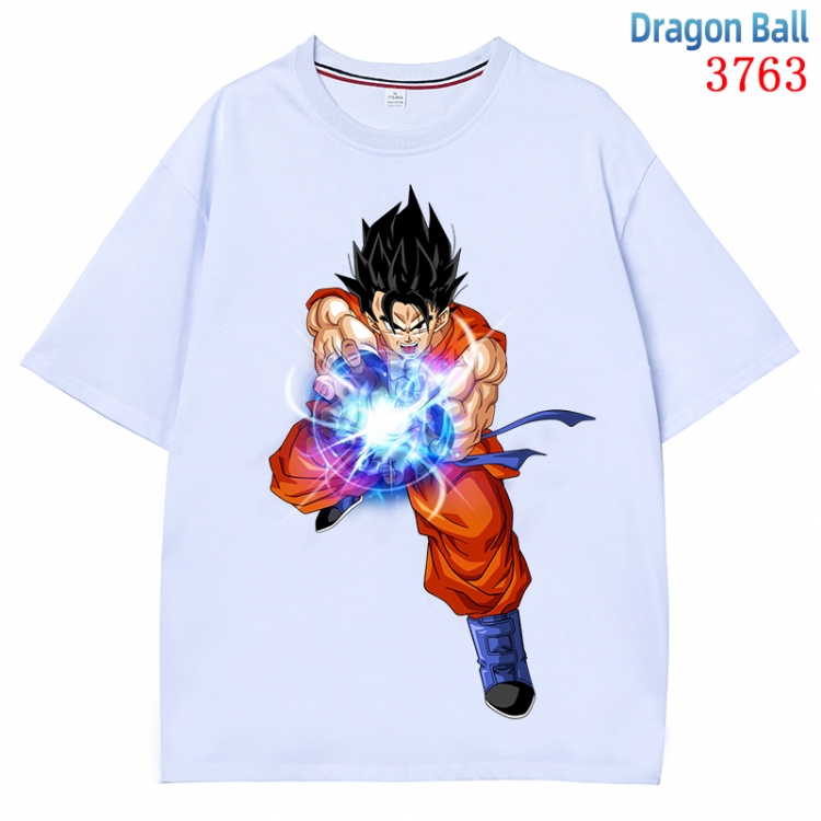 DRAGON BALL Anime Pure Cotton Short Sleeve T-shirt Direct Spray Technology from S to 4XL  CMY-3763-1