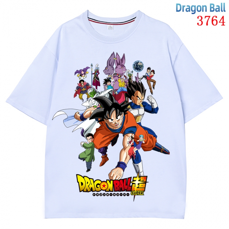 DRAGON BALL Anime Pure Cotton Short Sleeve T-shirt Direct Spray Technology from S to 4XL  CMY-3764-1