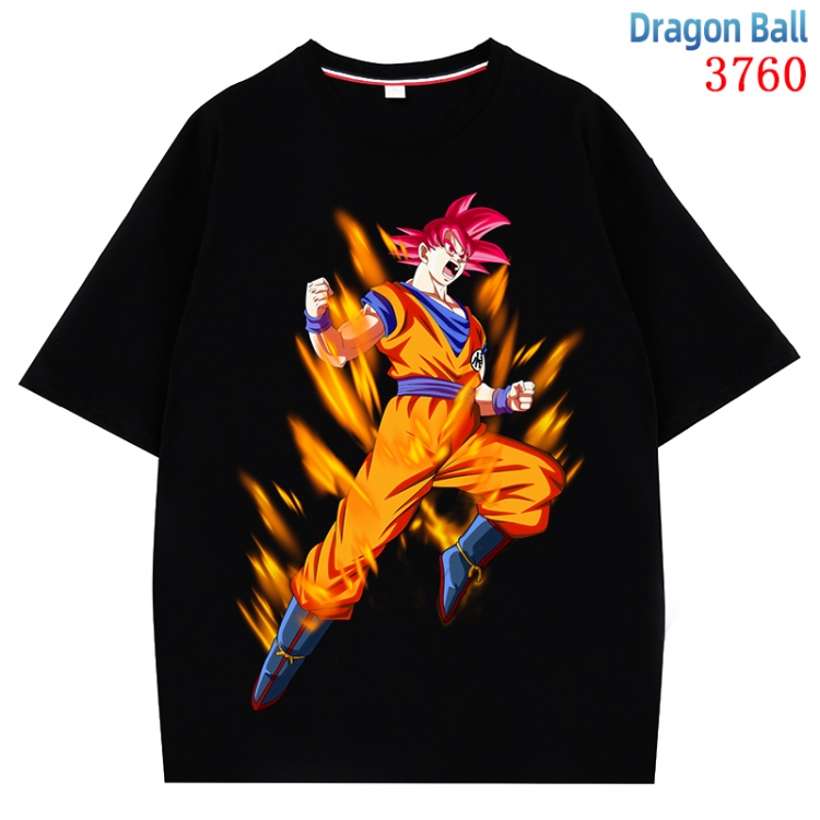 DRAGON BALL Anime Pure Cotton Short Sleeve T-shirt Direct Spray Technology from S to 4XL CMY-3760-2