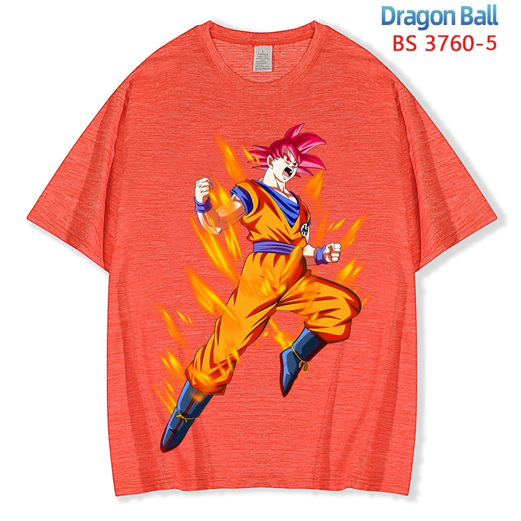 DRAGON BALL  ice silk cotton loose and comfortable T-shirt from XS to 5XL BS-3760-5