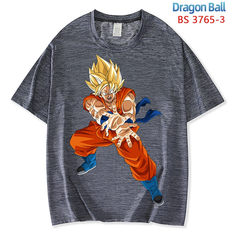 DRAGON BALL  ice silk cotton loose and comfortable T-shirt from XS to 5XL  BS-3765-3