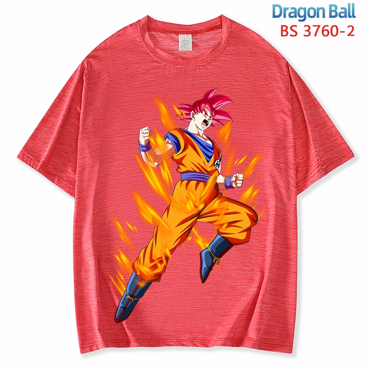DRAGON BALL  ice silk cotton loose and comfortable T-shirt from XS to 5XL BS-3760-2