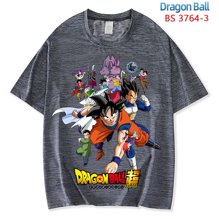 DRAGON BALL  ice silk cotton loose and comfortable T-shirt from XS to 5XL  BS-3764-3