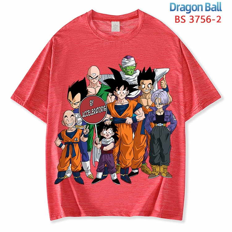DRAGON BALL  ice silk cotton loose and comfortable T-shirt from XS to 5XL BS-3756-2