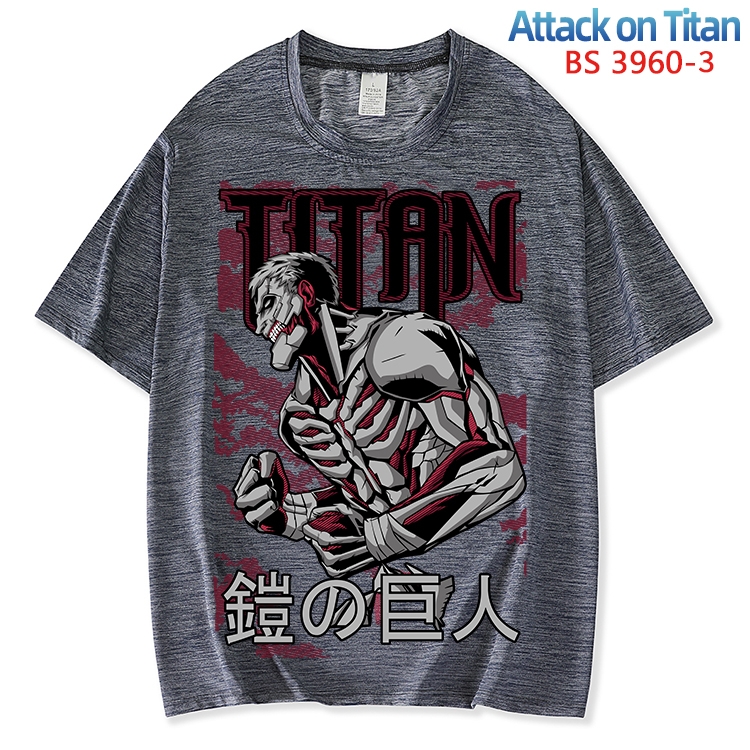 Shingeki no Kyojin ice silk cotton loose and comfortable T-shirt from XS to 5XL BS-3960-3