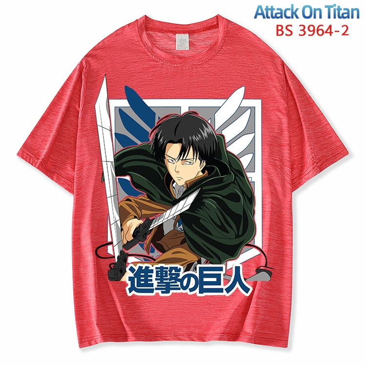 Shingeki no Kyojin ice silk cotton loose and comfortable T-shirt from XS to 5XL BS-3964-2