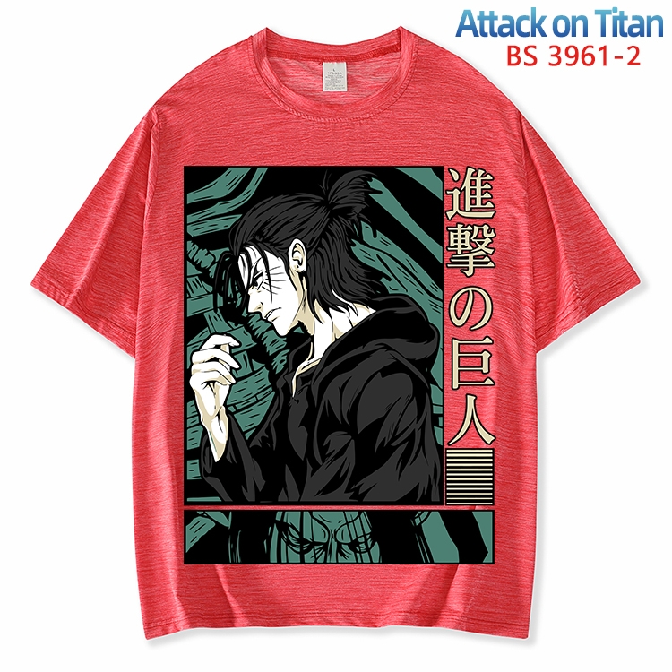 Shingeki no Kyojin ice silk cotton loose and comfortable T-shirt from XS to 5XL  BS-3961-2