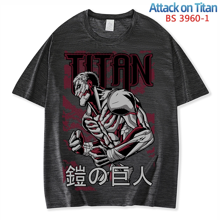 Shingeki no Kyojin ice silk cotton loose and comfortable T-shirt from XS to 5XL  BS-3960-1