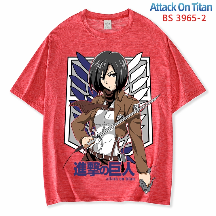 Shingeki no Kyojin ice silk cotton loose and comfortable T-shirt from XS to 5XL BS-3965-2