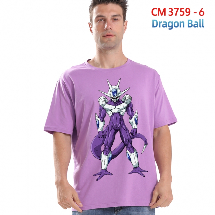DRAGON BALL Printed short-sleeved cotton T-shirt from S to 4XL 3759-6