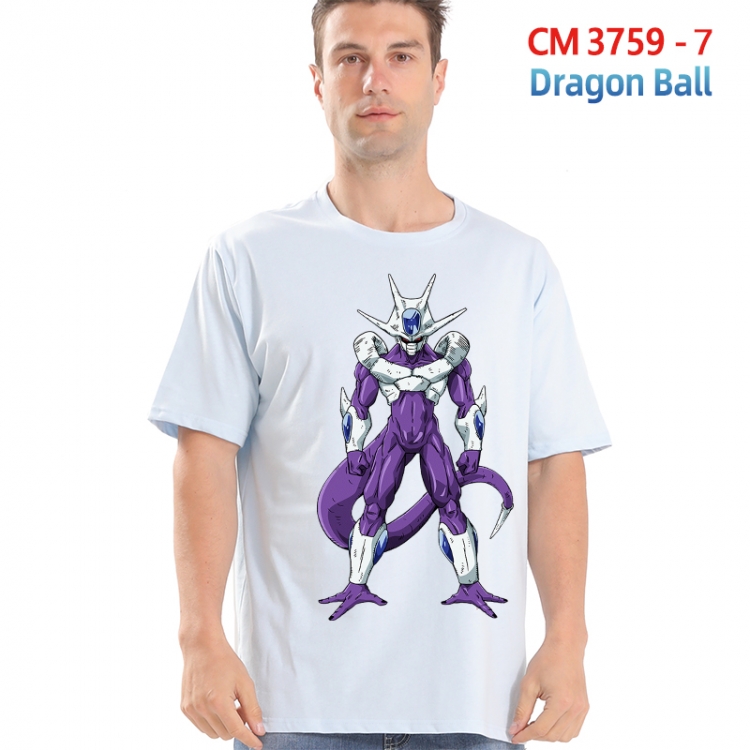 DRAGON BALL Printed short-sleeved cotton T-shirt from S to 4XL 3759-7